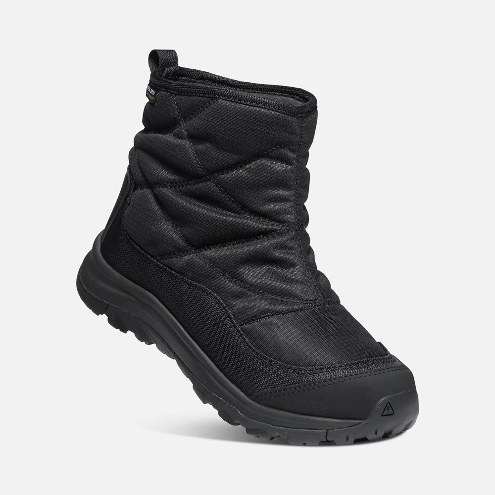 Botas de Invierno Keen Mexico Negros - Mujer Terradora Ii Waterproof Pull On - CP4908632